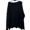 Czarny Sweter Moschino Jeans